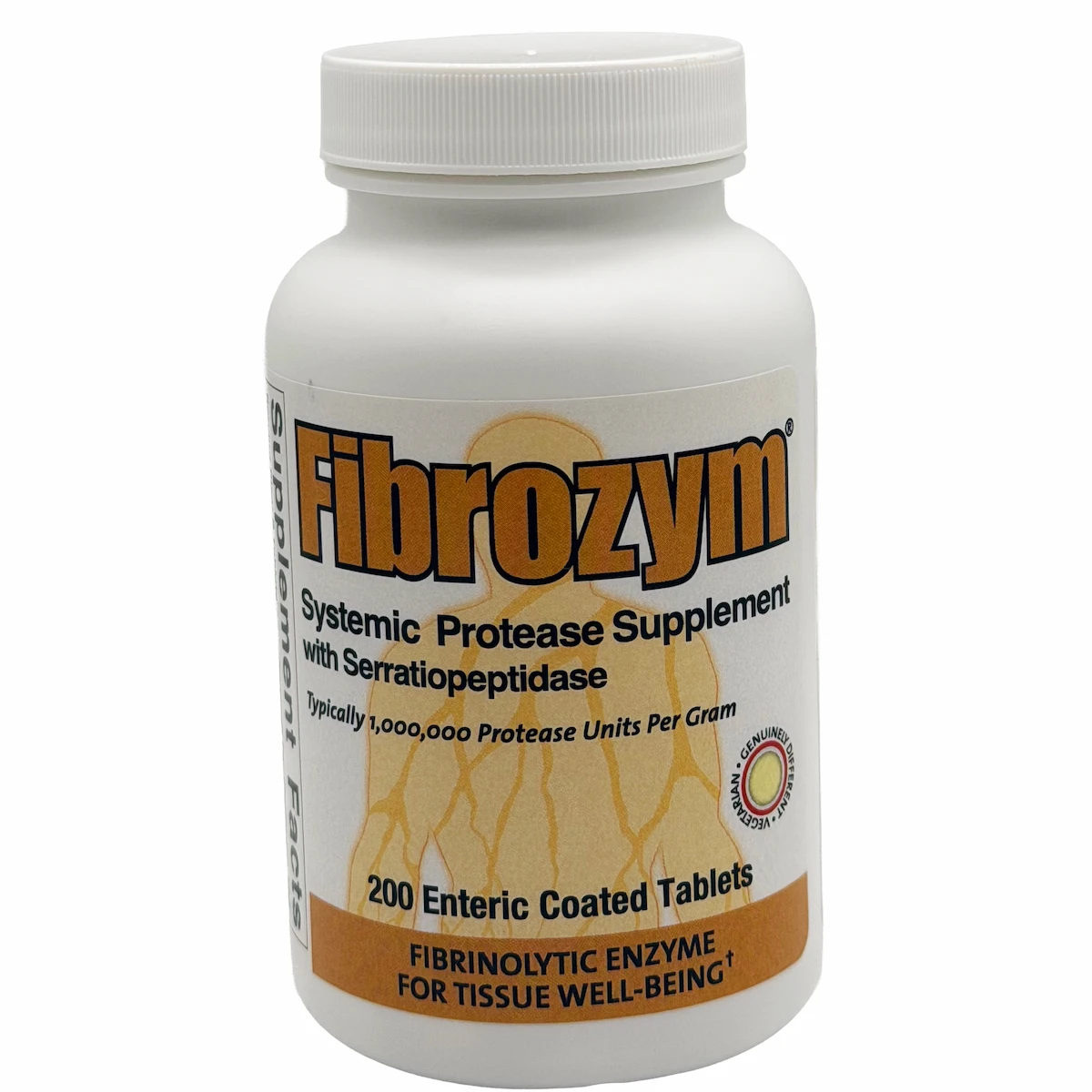 Naturally Vitamins Fibrozym bottle